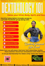 Load image into Gallery viewer, Detoxology 101( Get a monthly subscription for $19.95 or a 10% off discount when you subscribe for the whole year)