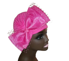 Load image into Gallery viewer, Hot Pink Head Turban
