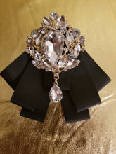 Load image into Gallery viewer, Black Diamond Rhinestone Pendant
