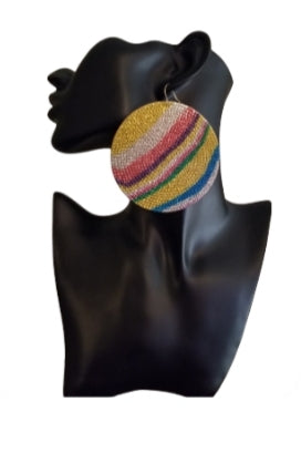 Multicolored Blinged Out Earrings