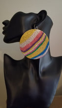 Load image into Gallery viewer, Multicolored Blinged Out Earrings
