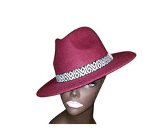 Load image into Gallery viewer, Ethnic Print Fedora
