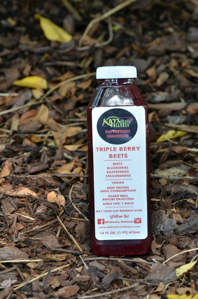 Triple Berry Beet Vegan Smoothies